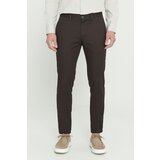 Altinyildiz classics Men's Brown Slim Fit Slim Fit Dobby Flexible Casual Trousers | Shoptok.si