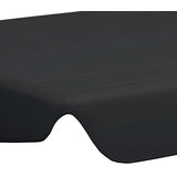  Zamjenski krov za vrtnu ljuljačku crni 188/168 x 145/110 cm | Eponuda.com