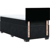 vidaXL box spring krevet s madracem crni 80 x 200 cm baršunasti | shoptok.hr