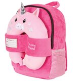  RUKSAK MINI S ODVOJIVIM JASTUKOM ZA PUTOVANJE LILY UNICORN PERLETTI 13098 | Shoptok.si