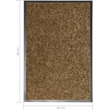 Otirač perivi smeđi 40 x 60 cm | Eponuda.com