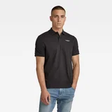 G-star Polo shirt - Tape polo s\s black