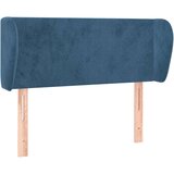vidaXL Uzglavlje s ušima tamnoplavo 83x23x78/88 cm baršunasto | shoptok.hr