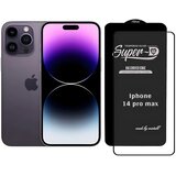 Mietubl Kaljeno staklo Super D za iPhone 14 Pro Max - Crna | shoptok.hr