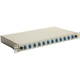 Equip 12-Port Fiber Optic Splice Box, LC Duplex, OS2, 1U, ped, Grey Cijene