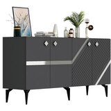Hanah home iris - anthracite, silver anthracitesilver console | ePonuda.com