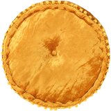  Okrugli tabure baršunasti 40 x 20 cm boja senfa | Eponuda.com