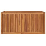 vidaXL Visoka greda 100x50x50 cm trdna tikovina | Shoptok.si