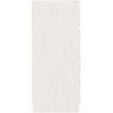vidaXL bočni ormarić bijeli 60 x 36 x 84 cm od masivne borovine | shoptok.hr