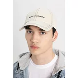 Defacto Man Woven Embroidered Hat
