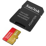 San Disk Extreme microSDXC 64GB + SD Adapter 170MB/s & 80MB/s A2 C10 V30 UHS-I U3 | Shoptok.si