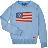Polo Ralph Lauren Puloverji SWEATER-PULLOVER Modra | Shoptok.si