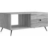  Kava Stol Siva sonoma 90 x 50 x 40 cm Konstruirano drvo | shoptok.hr