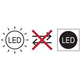 Globo Cristallica LED viseća svjetiljka (10 W, Ø x V: 15 x 200 cm, Grafitno siva) | shoptok.hr