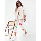 DStreet Kurtka damska DOSTA ecru | shoptok.hr