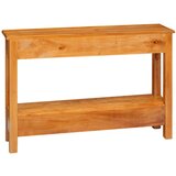  Konzolna stolica s ladicama Prirodna 115 x 32 x 76 cm | shoptok.hr