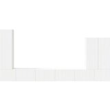  Namestitev na steno 6 pcs Bela - - Bela - 78.74 - 78.5 x 30 x 29.5 cm - 2025-vidaXL-Uvoz_2 | Shoptok.si