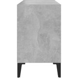 TV ormarić s metalnim nogama siva boja betona 69,5 x 30 x 50 cm | shoptok.hr