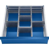 eurokraft basic Enojni predal, nosilnost 50 kg, VxŠxG 222 x 590 x 600 mm | Shoptok.si