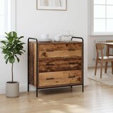  Ormar s ladicama Staro drvo 70 x 39,5 x 71 cm Konstruirano drvo Cijene