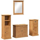  Set namještaja za kupaonicu VIGO 4 kom. Medeno smeđa | shoptok.hr