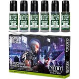 Green Stuff World Paint Set - NMM Steel and Silver | Set Akrilnih Boja x6 | Eponuda.com