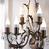  ONLI - Zidno svetlo TERESA 5xE14/6W/230V bronza | Eponuda.com
