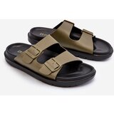 Big Star Men's Light Foam Slippers MM174324 Dark Green | ePonuda.com