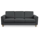 Scandic Antracitno siva sedežna garnitura 217 cm Focus – Cene
