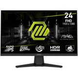 MSI Monitor 24'' MAG 244F FHD IPS 200Hz 0.5ms Gaming Black | ePonuda.com