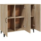  Komoda boja hrasta sonome 90x34x80 cm od konstruiranog drva | shoptok.hr