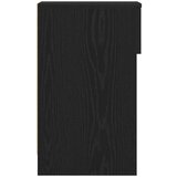  Noćni ormarić s ladicom crni hrast 20x36x60 cm - Crna 1 | shoptok.hr