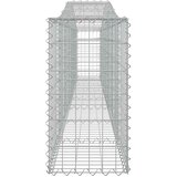  Lučne gabionske košare 3 kom 400x30x60/80 cm pocinčano željezo | shoptok.hr