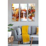 WALLXPERT MDF0049 Višenamenska Dekorativna MDF Slika (3 Komada) | Eponuda.com