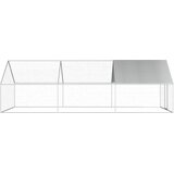 Vanjski kavez za kokoši od pocinčanog čelika 2,75 x 6 x 1,92 m | shoptok.hr