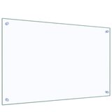  Kuhinjska zaštita od prskanja prozirna 80x50 cm kaljeno staklo | Eponuda.com