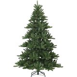 vidaXL Umetno Zložljivo Božično Drevo with LEDs z stojalom 210cm PVC | Shoptok.si
