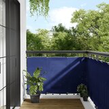 vidaXL Balkonsko platno modro 90x700 cm 100 % poliestrski oxford Cene