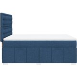  Krevet s oprugama i madracem plavi 140x200 cm od tkanine | shoptok.hr