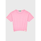 United Colors Of Benetton Majica 37YKC10AU Roza Boxy Fit | Shoptok.si