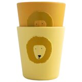 Trixie set 2 silikonskih kozarčkov mr. lion | shoptok.hr