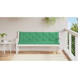  Jastuk za vrtnu klupu zeleni 180x(50+50)x7 cm od tkanine Oxford | shoptok.hr