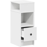  Noćni ormarići 2 kom s ladicom bijeli 25x31x66 cm | shoptok.hr