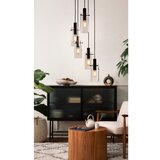 Eglo Montino visilica/5, e27, crna/staklo prozirno | shoptok.hr
