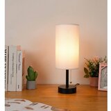  Brilagi - Stona lampa sa USB portom TABLON 1xE27/25W/230V crna/bela | Eponuda.com
