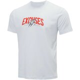 BRILLE Muška majica kratkih rukava No Excuses, Bela Cene