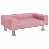 Maison Chic Otroški kavč - Otroški divan - Otroški sedež roza 70x45x26,5 cm žamet, (21729529) Cene