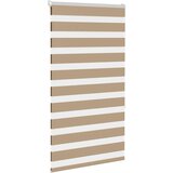 vidaXL Zebra senčilo peščeno rjava 90x150 cm tkanina širina 85,9 cm | Shoptok.si