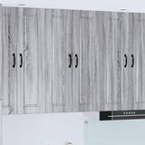  Ormar za Zid Siva Sonoma 60 x 31 x 100 cm Konstruirano drvo | shoptok.hr
