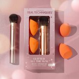 Real Techniques Glitter All The Way Sponge Set + Brush Set set kistova | shoptok.hr